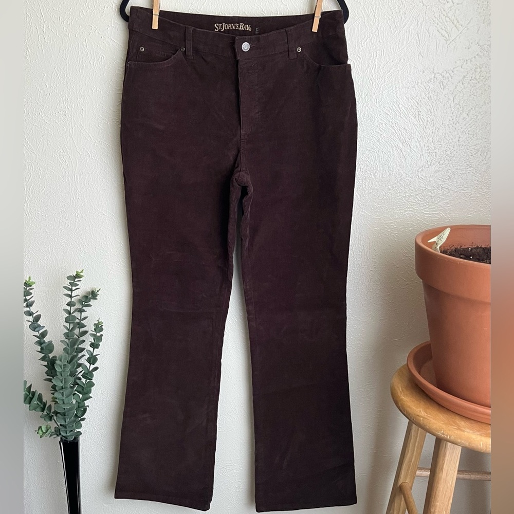 Brown corduroy pants